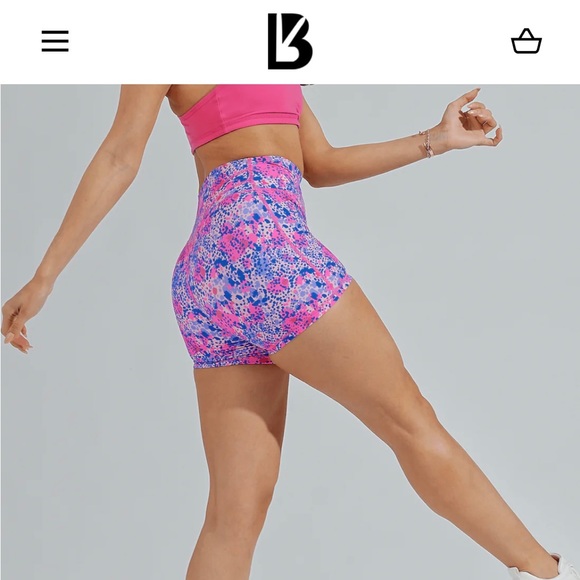 BuffBunny 4” Legacy Short in Fashun Print Size Large - Picture 3 of 3